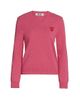 Comme des Garçons PLAY Women's Double Heart V-Neck Pullover - 1