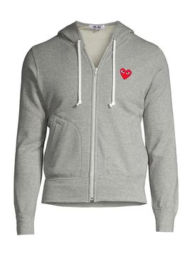 Comme des Garçons PLAY Women's Play Zip Hooded Sweater