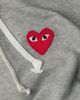 Comme des Garçons PLAY Women's Play Zip Hooded Sweater - 6
