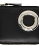 COMME des GARÇONS WALLETS COMME des GARÇONS WALLETS Black Silver Eyelet Wallet - 1