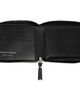 COMME des GARÇONS WALLETS COMME des GARÇONS WALLETS Black Silver Eyelet Wallet - 3