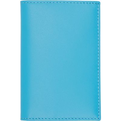 COMME des GARÇONS WALLETS COMME des GARÇONS WALLETS Blue Classic Leather Line Card Holder