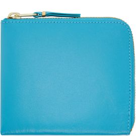 COMME des GARÇONS WALLETS COMME des GARÇONS WALLETS Blue Classic Leather Wallet