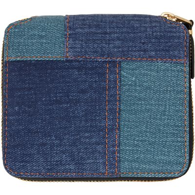 COMME des GARÇONS WALLETS COMME des GARÇONS WALLETS Blue Denim Pocket 2100DP Wallet