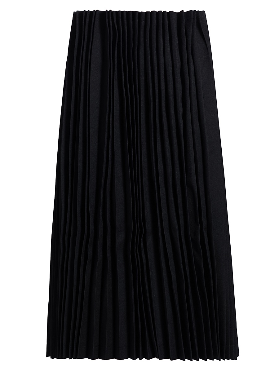 Comme des Garçons - Women's Pleated Godet Midi-Skirt