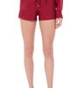 Comme Si Comme Si Drawstring Shorts Deep Red - 1