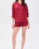 Comme Si Comme Si Drawstring Shorts Deep Red - 5