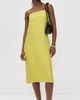 Comme Si Comme Si Everyday Silk Dress Chartreuse - 2