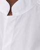 Comme Si Comme Si Mandarin Collar Shirt White - 6