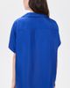 Comme Si Comme Si Notched Collar Short Sleeve Shirt Blue - 3