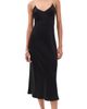 Comme Si Comme Si Silk Bias Dress Black - 1