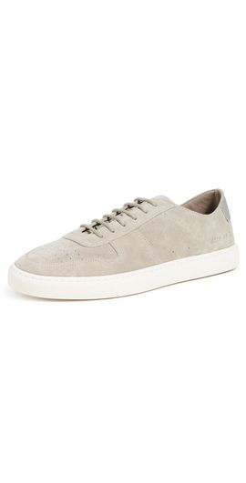 Common Projects Common Projects Basketball Slim Deconstructed Sneakers Warm Grey