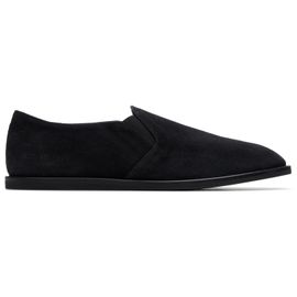 Common Projects Common Projects Black Suede Slip-on Loafers