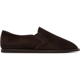 Common Projects Common Projects Brown Suede Slippers