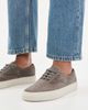 Common Projects Common Projects Four Hole Slip On In Suede Warm Grey - 3