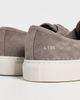 Common Projects Common Projects Four Hole Slip On In Suede Warm Grey - 4