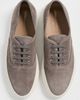 Common Projects Common Projects Four Hole Slip On In Suede Warm Grey - 5