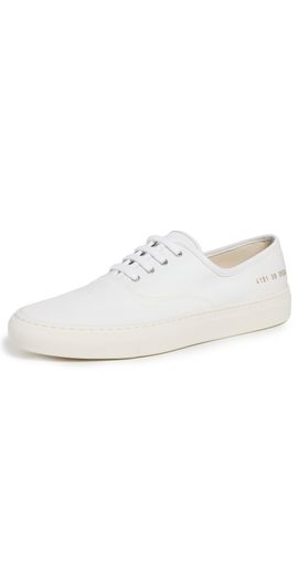 Common Projects Common Projects Four Hole Slip On Sneakers White