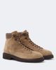 Common Projects Common Projects Hiker leather-trimmed suede lace-up boots - 1