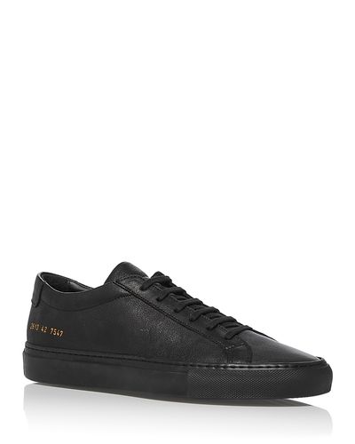 Common Projects Common Projects Men's Achilles Premium Leather Sneakers