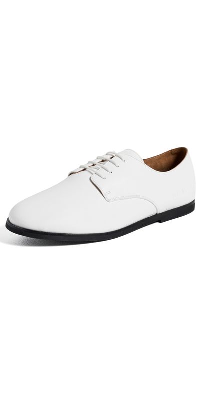 Common Projects Common Projects Soft Derby Shoes In Leather Off White