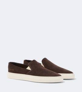 Common Projects Common Projects Suede slip-on shoes