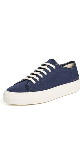 Common Projects Common Projects Tournament Sneakers In Canvas Navy