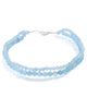Completedworks Completedworks Agate Beads Necklace Silver Plated Blue One - 1