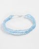 Completedworks Completedworks Agate Beads Necklace Silver Plated Blue One - 2
