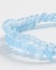 Completedworks Completedworks Agate Beads Necklace Silver Plated Blue One - 4