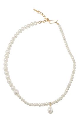 COMPLETEDWORKS COMPLETEDWORKS Freshwater Pearl Collar Necklace