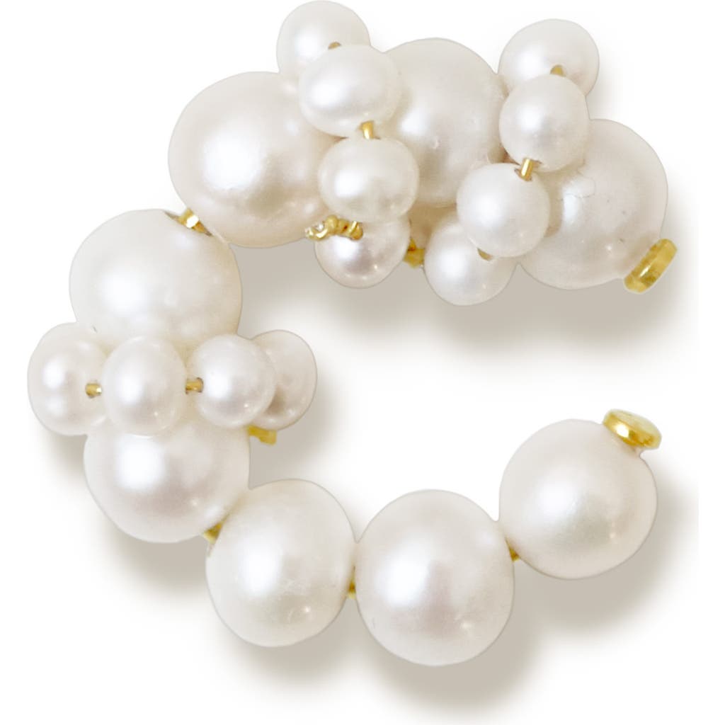 COMPLETEDWORKS COMPLETEDWORKS Freshwater Pearl Ear Cuff