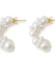 COMPLETEDWORKS COMPLETEDWORKS Freshwater Pearl Hoop Earrings - 1