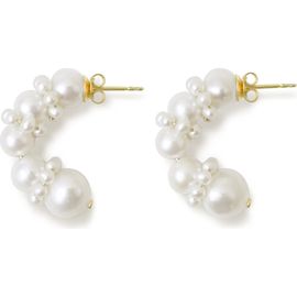 COMPLETEDWORKS COMPLETEDWORKS Freshwater Pearl Hoop Earrings