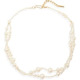 COMPLETEDWORKS COMPLETEDWORKS Layered Freshwater Pearl Necklace