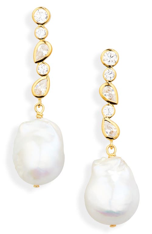 COMPLETEDWORKS COMPLETEDWORKS Pitter-Patter Freshwater Pearl Drop Earrings