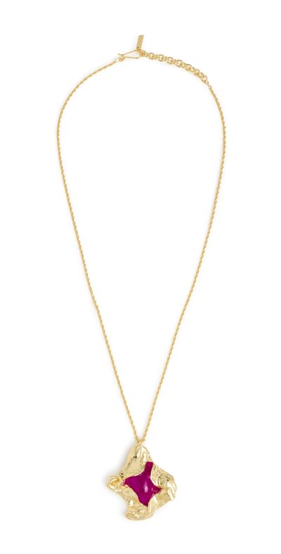 Completedworks Completedworks Recycled Brass Necklace 18k Gold Plating One