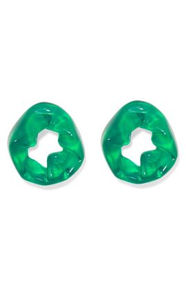 COMPLETEDWORKS COMPLETEDWORKS Scrunched Resin Stud Earrings