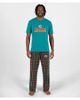 CONCEPTS SPORT Men's Concepts Sport Aqua Miami Dolphins Big & Tall Highland Sleep Set  - 1