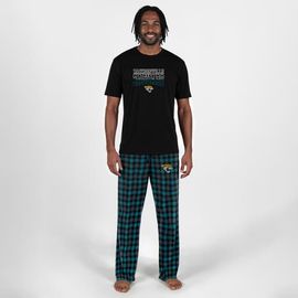 CONCEPTS SPORT Men's Concepts Sport Black Jacksonville Jaguars Highland Sleep Set 