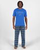 CONCEPTS SPORT Men's Concepts Sport Blue Detroit Lions Highland Sleep Set  - 1