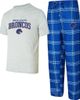 CONCEPTS SPORT Men's Concepts Sport Boise State Broncos T-Shirt & Pants Sleep Set - 1