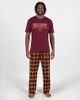 CONCEPTS SPORT Men's Concepts Sport Burgundy Washington Commanders Highland Sleep Set  - 1