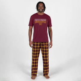 CONCEPTS SPORT Men's Concepts Sport Burgundy Washington Commanders Highland Sleep Set 