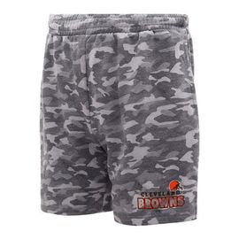 CONCEPTS SPORT Men's Concepts Sport Charcoal Cleveland Browns Biscayne Camo Shorts 