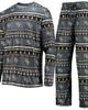 CONCEPTS SPORT Men's Concepts Sport Charcoal UCF Knights Ugly Sweater Long Sleeve T-Shirt and Pants Sleep Set  - 1