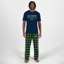 CONCEPTS SPORT Men's Concepts Sport College Navy Seattle Seahawks Highland Sleep Set 