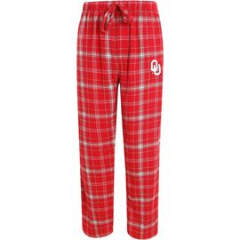 CONCEPTS SPORT Men's Concepts Sport Crimson Oklahoma Sooners Big & Tall Ultimate Plaid Pants 