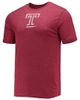 CONCEPTS SPORT Men's Concepts Sport Heathered Charcoal/Cherry Temple Owls Meter T-Shirt & Pants Sleep Set - 2