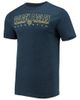CONCEPTS SPORT Men's Concepts Sport Heathered Charcoal/Navy Marquette Golden Eagles Meter T-Shirt & Pants Sleep Set - 2